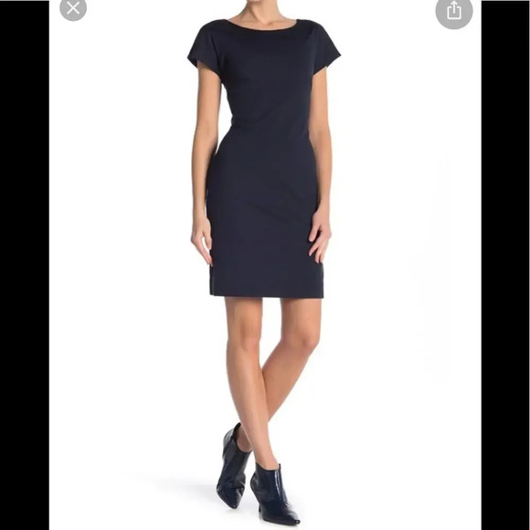 Theory Andrizza Dress Navy Size 6 - Picture 1 of 7